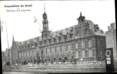Ak Gent Belgien, Weltausstellung 1913, Niederländischer Pavillon