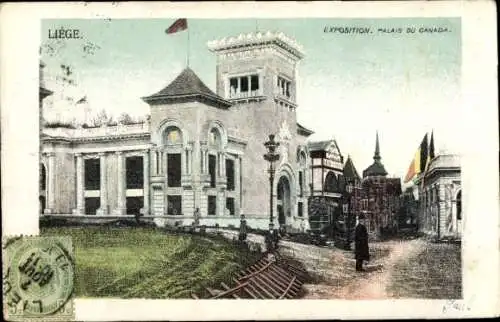 Ak Lüttich, Weltausstellung 1905, Palais du Canada