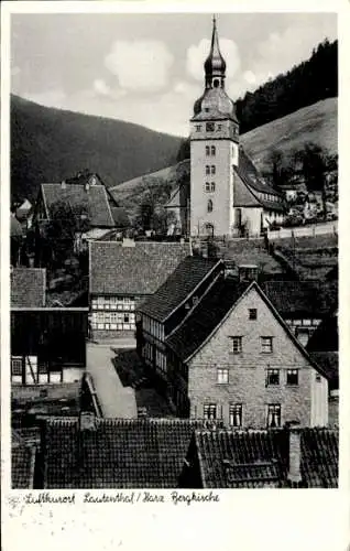Ak Lautenthal Langelsheim im Oberharz, Bergkirche