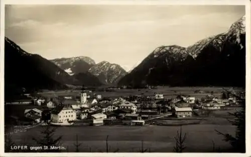 Ak Sankt Martin bei Lofer in Salzburg, Panorama