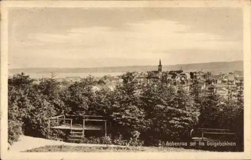 Ak Aabenraa Apenrade Dänemark, set fra Galgebakken