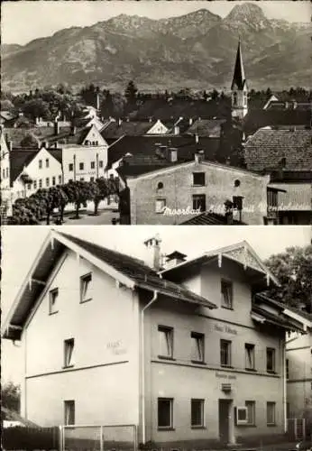 Ak Bad Aibling in Oberbayern, Gesamtansicht, Wendelstein, Haus Viktoria