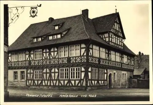 Ak Themar Thüringen, Amtshaus von 1665