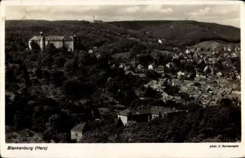 Ak Blankenburg am Harz, Panorama