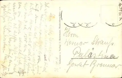 Ak Blankenburg am Harz, Panorama