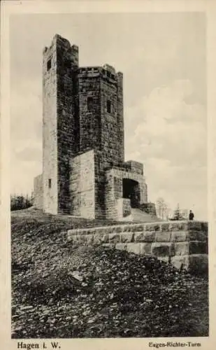 Ak Hagen in Westfalen, Eugen-Richter-Turm