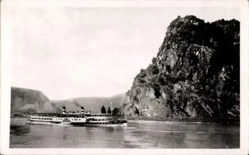 Ak Sankt Goarshausen am Rhein, Loreley