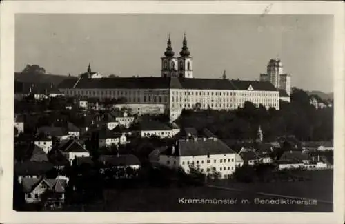 Ak Kremsmünster in Oberösterreich, Benediktinerstift