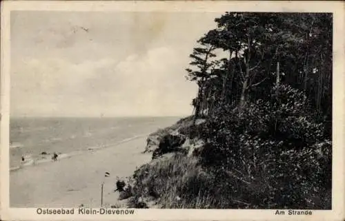Ak Dziwnów Klein Dievenow Pommern, Am Strande