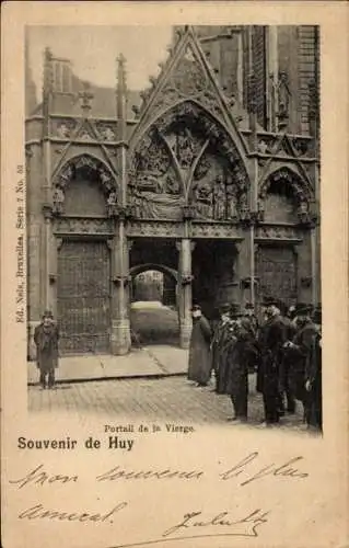 Ak Huy Wallonia Lüttich, Portal der Jungfrau