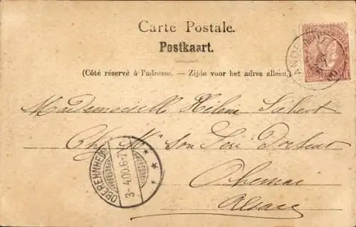 Ak Huy Wallonia Lüttich, Portal der Jungfrau