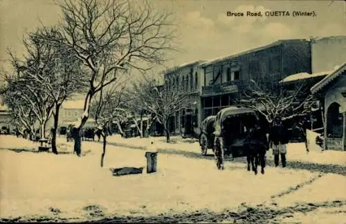 Ak Quetta Pakistan, Bruce Road, Winter