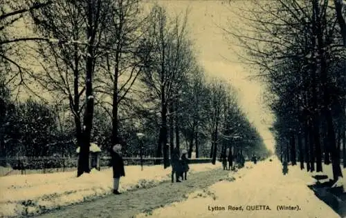 Ak Quetta Pakistan, Lytton Road, Winter