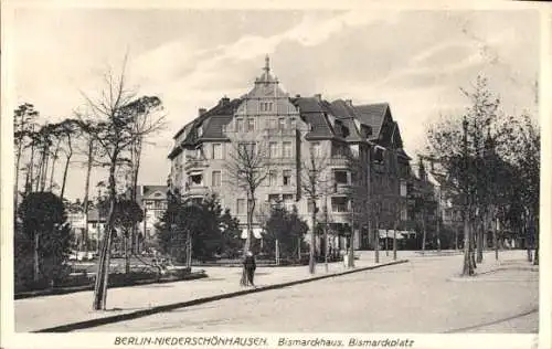 Ak Berlin Pankow Niederschönhausen, Bismarckplatz, Bismarckhaus