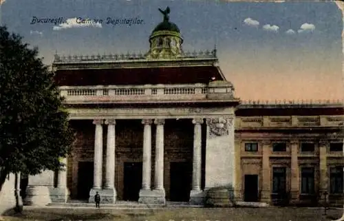 Ak București Bukarest Rumänien, Camera Deputatilor