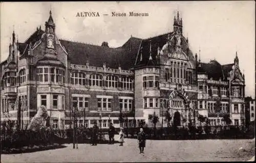 Ak Hamburg Altona, Neues Museum