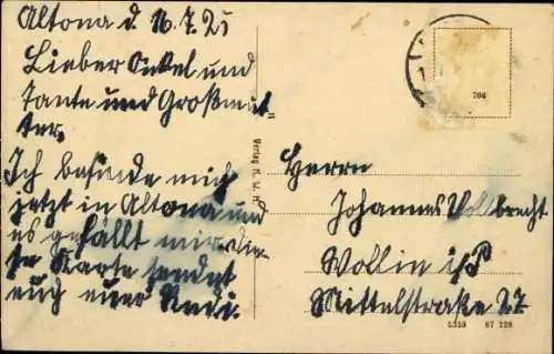 Ak Hamburg Altona, Neues Museum