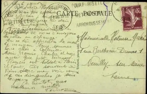 Ak Clichy Hauts de Seine, Boulevard Victor Hugo