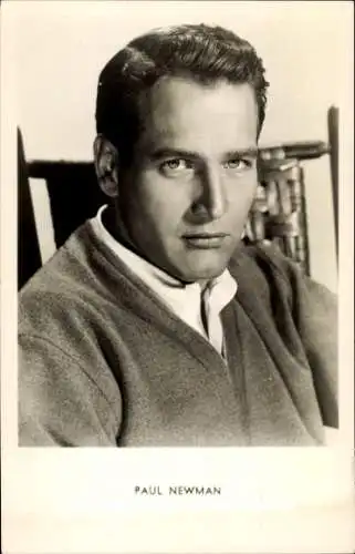 Ak Schauspieler Paul Newman, Portrait