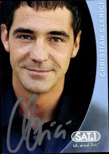 Ak Schauspieler Christian Clerici, Portrait, Autogramm