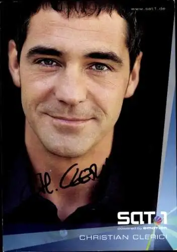 Ak Schauspieler Christian Clerici, Portrait, Autogramm