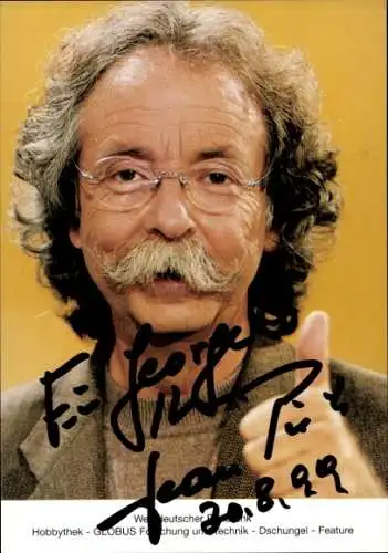 Ak Schauspieler Jean Pütz, Portrait, Autogramm, Hobbythek