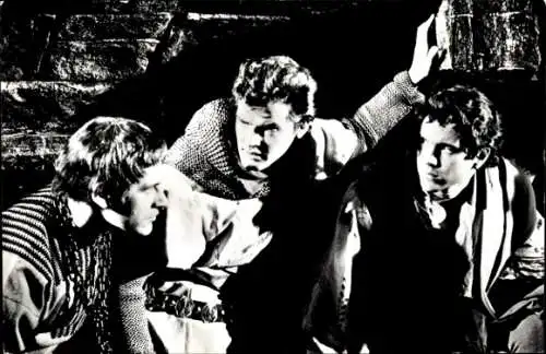 Ak Schauspieler, Filmszene, Ritter