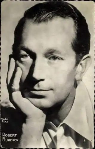 Ak Schauspieler Robert Burnier, Portrait, Studio Piaz 8