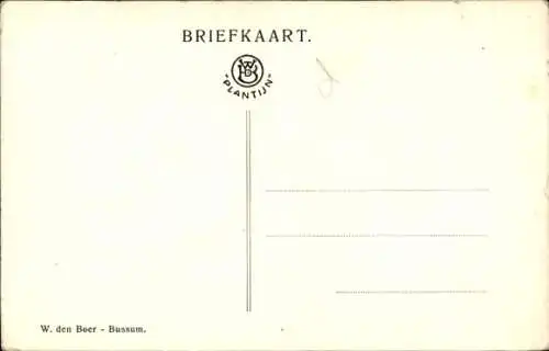 Künstler Ak Kronprinz Wilhelm von Preußen im Exil Wieringen 1919, Telefonat, Kaiser