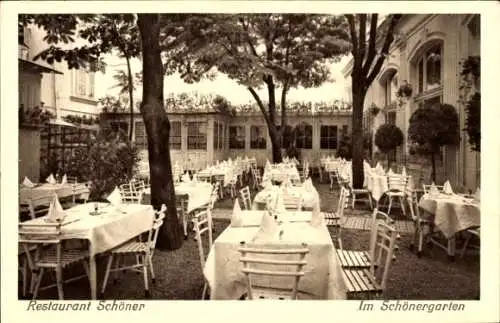 Ak Wien 7. Neubau Österreich, Restaurant Schöner, Siebensterngasse 19