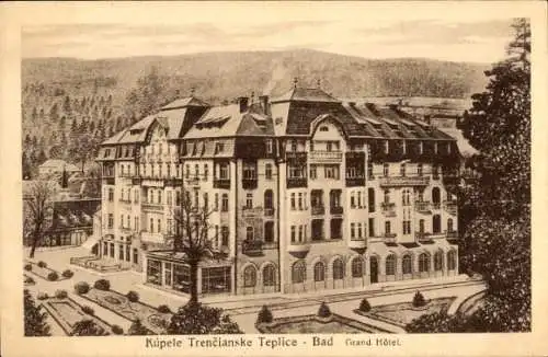 Ak Kúpele Trenčianske Teplice Trentschin Teplitz Slowakei, Grand Hotel