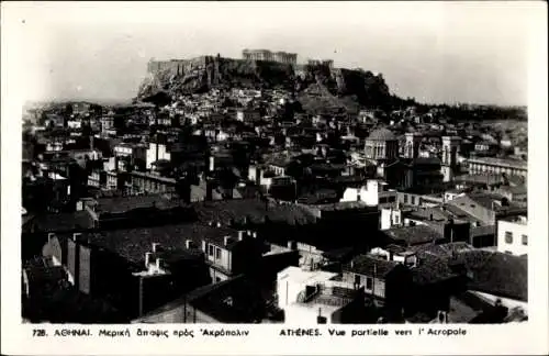 Ak Athen Griechenland, Akropolis, Panorama