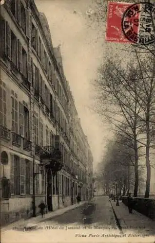 Ak Paris IV, Hotel de Jassaud, 19 Quai de Bourbon