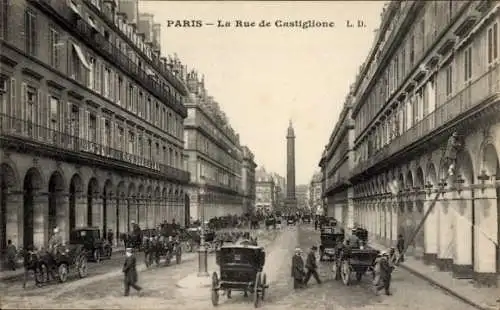 Ak Paris I, rue Castiglione