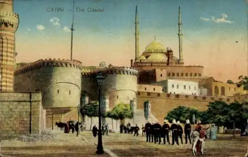 Ak Kairo Kairo Ägypten, Zitadelle