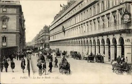 Ak Paris IV, Rue de Rivoli