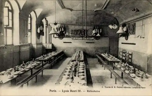 Ak Paris V, Lycée Henri IV., Refektorium