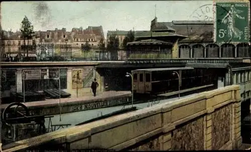 Ak Paris XII Reuilly, Gare de la Bastille