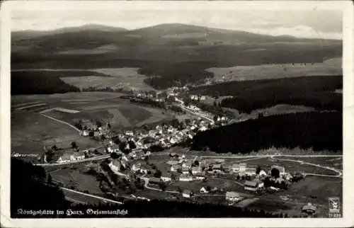 Ak Königshütte Elbingerode Oberharz am Brocken, Gesamtansicht