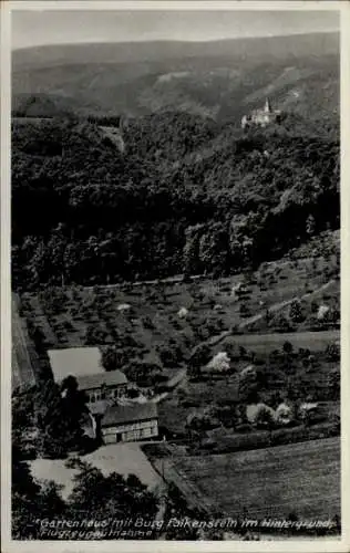 Ak Falkenstein in der Oberpfalz, Burg Falkenstein, Gasthof Gartenhaus