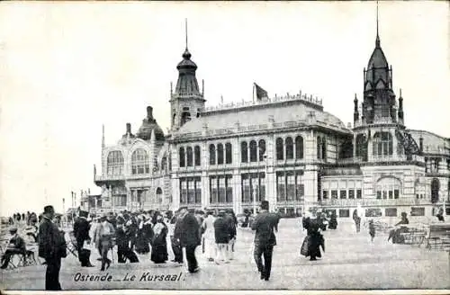 Ak Oostende Ostende Westflandern, Kursaal