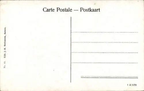 Ak Antwerpen Antwerpen Flandern, De Reede