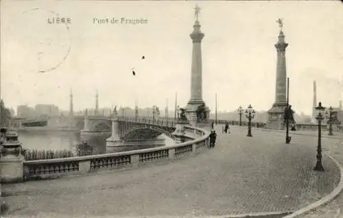 Ak Lüttich Lüttich Wallonien, Pont de Fragnée