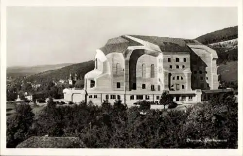 Ak Dornach Kt. Solothurn Schweiz, Totalansicht vom Goetheanum