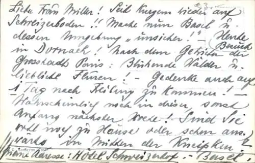 Ak Dornach Kanton Solothurn Schweiz, Goetheanum