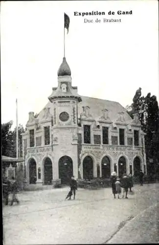 Ak Gent Ostflandern, Weltausstellung 1913, Herzogtum Brabant