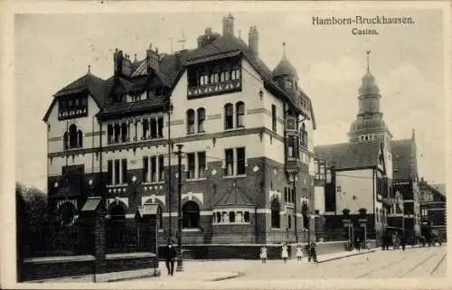 Ak Hamborn Duisburg im Ruhrgebiet, Bruckhausen, Casino