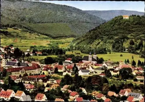 Ak Amorbach im Odenwald Unterfranken, Panorama
