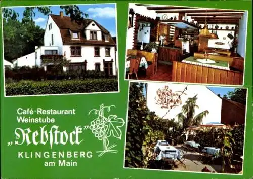 Ak Klingenberg am Main, Gasthaus Rebstock