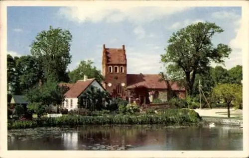 Ak Dänemark, Ortsansicht, Kirche